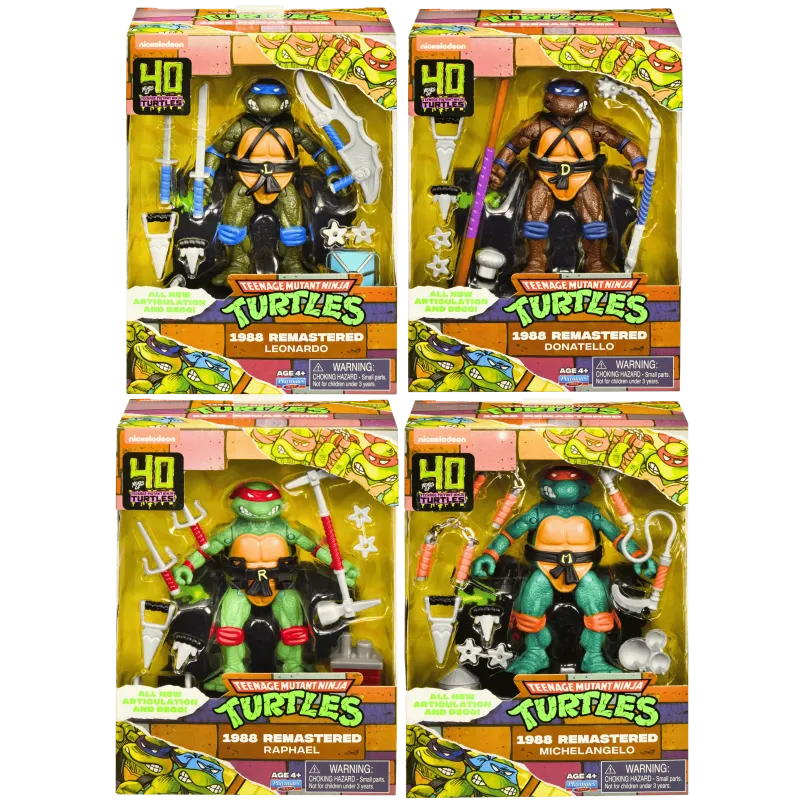 Remastered Teenage Mutant Ninja Turtles 1988