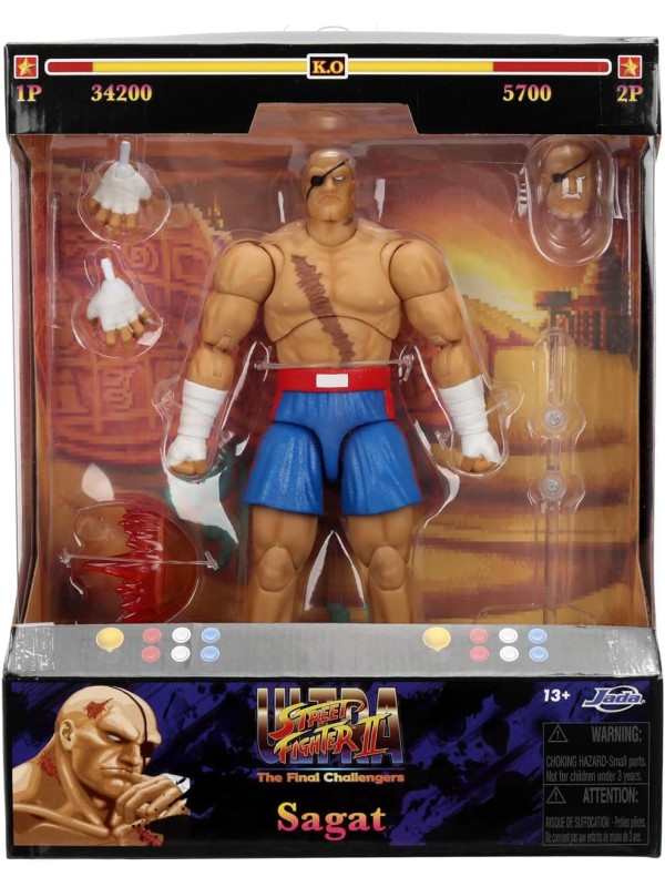 Sagat Deluxe Jada Street Fighter