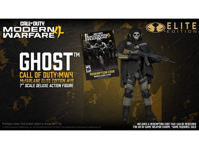 Preorder: Call of Duty: Modern Warfare 4 Elite Edition Ghost McFarlane