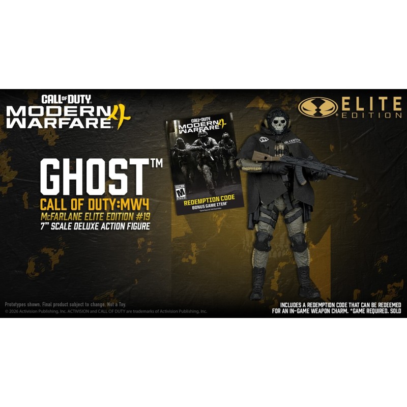 Preorder: Call of Duty: Modern Warfare 4 Elite Edition Ghost McFarlane