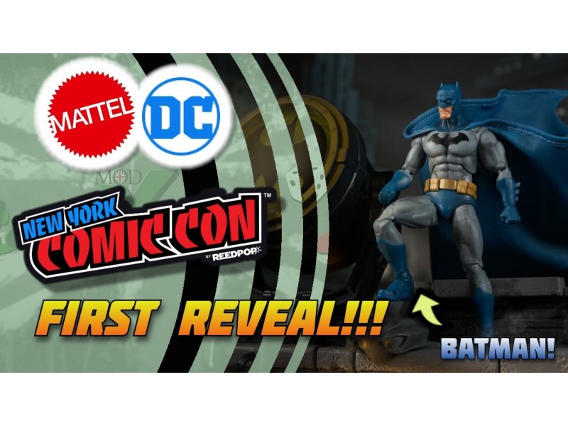First Mattel DC Comics Figure Revealed