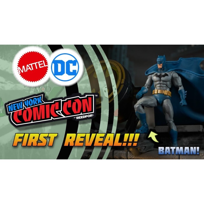 First Mattel DC Comics Figure Revealed