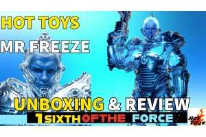 Unboxing & review this $385 1/6 Mr Freeze by Hot toys 