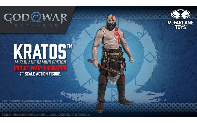McFarlane Toys KRATOS God of War Ragnarok Action Figure Review 