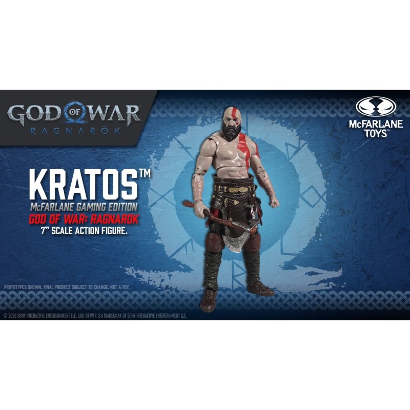 McFarlane : KRATOS (God of War) Ragnarok Figure Review 