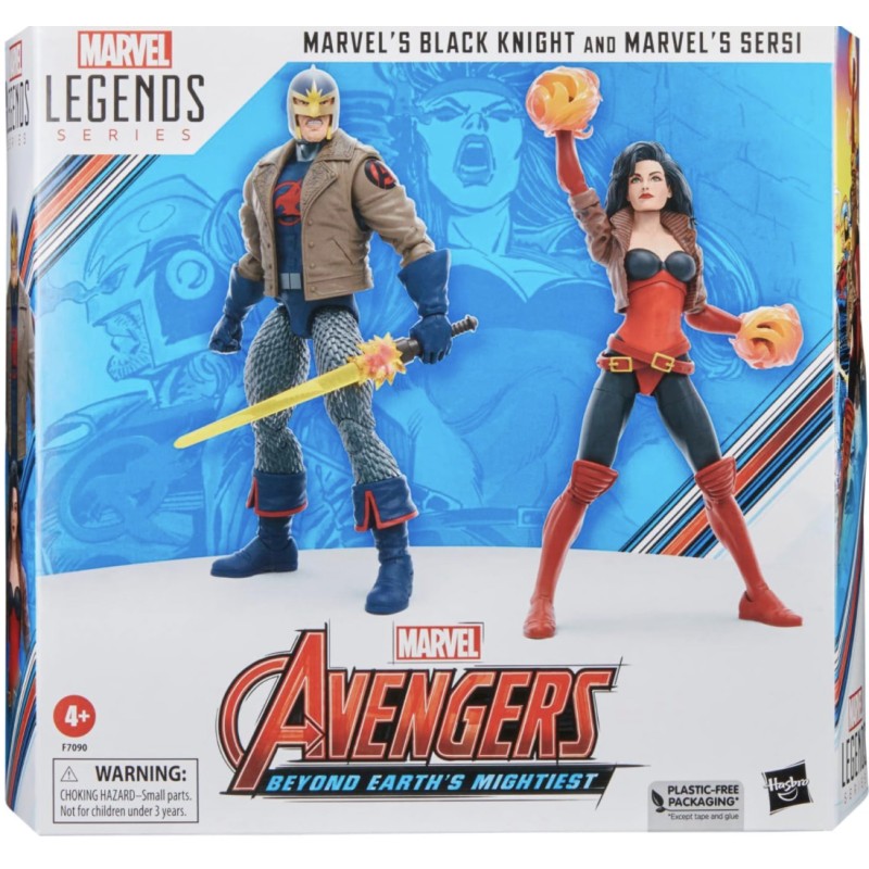 Black Knight & Marvel's Sersi Pack 