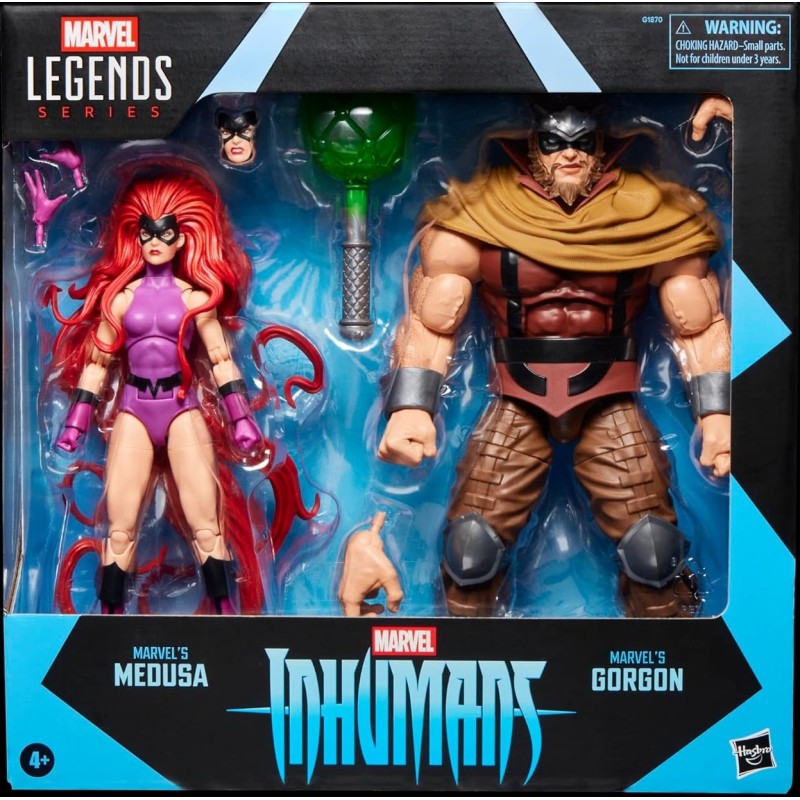 Inhumans Medusa & Gorgon Two-Pack