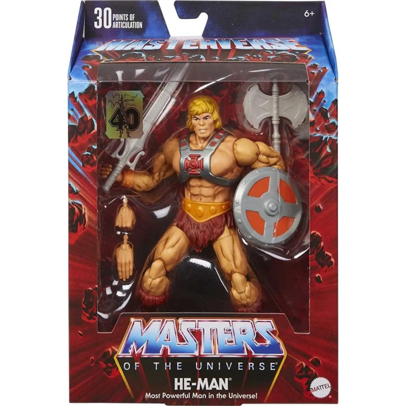 He-Man Action Figure, 40th Anniversary