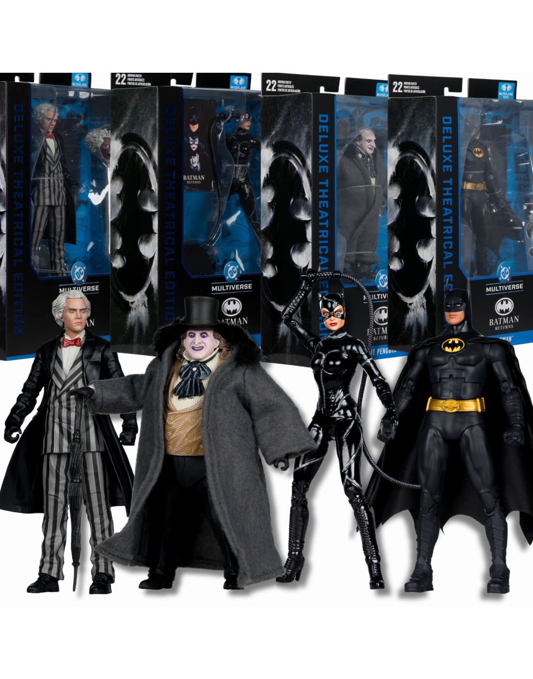 Batman Return (4 Figures) (Bundle) Batman Return (4 Figures) (Bundle)